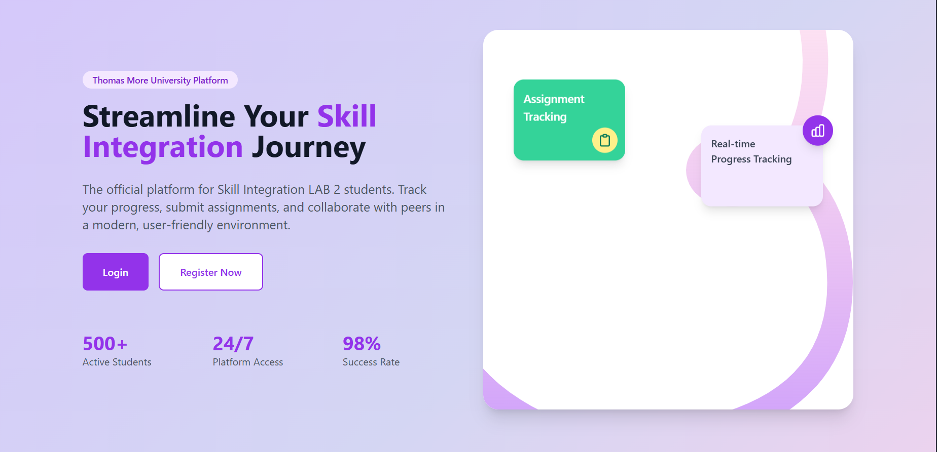 Training session management interface